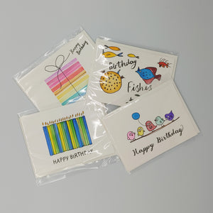 Birthday Card Pack 1