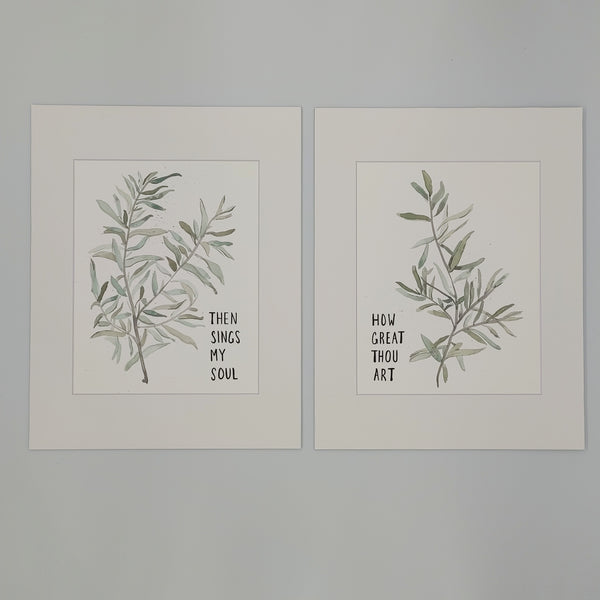 How Great Thou Art - Set of 2